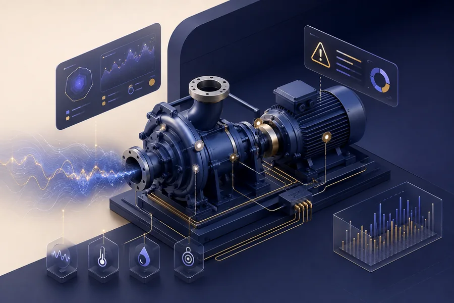 AI predictive maintenance project visual